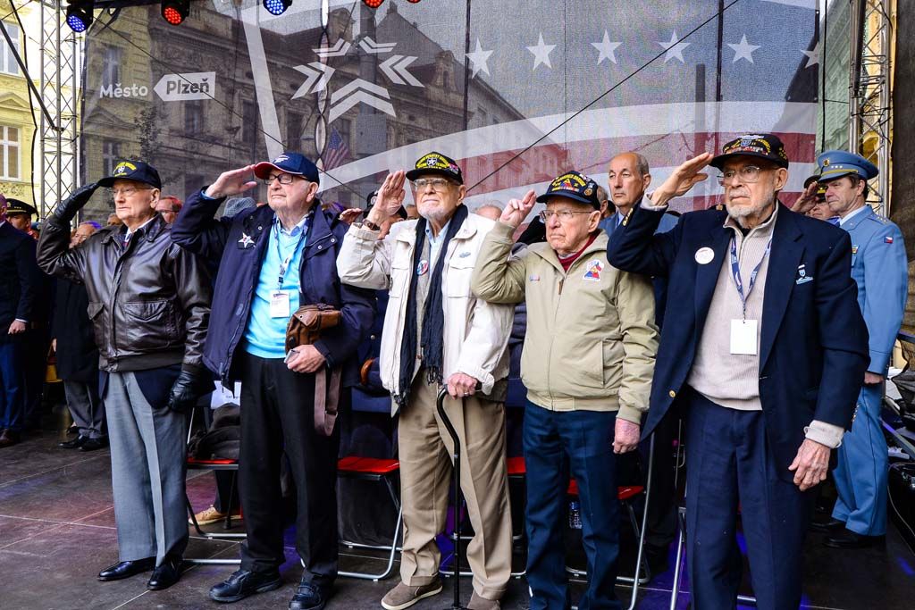 Slavnosti svobody 2019 - Vzpomínka u Díky, Ameriko! (foto: M. Pecuch, 6.5.2019)