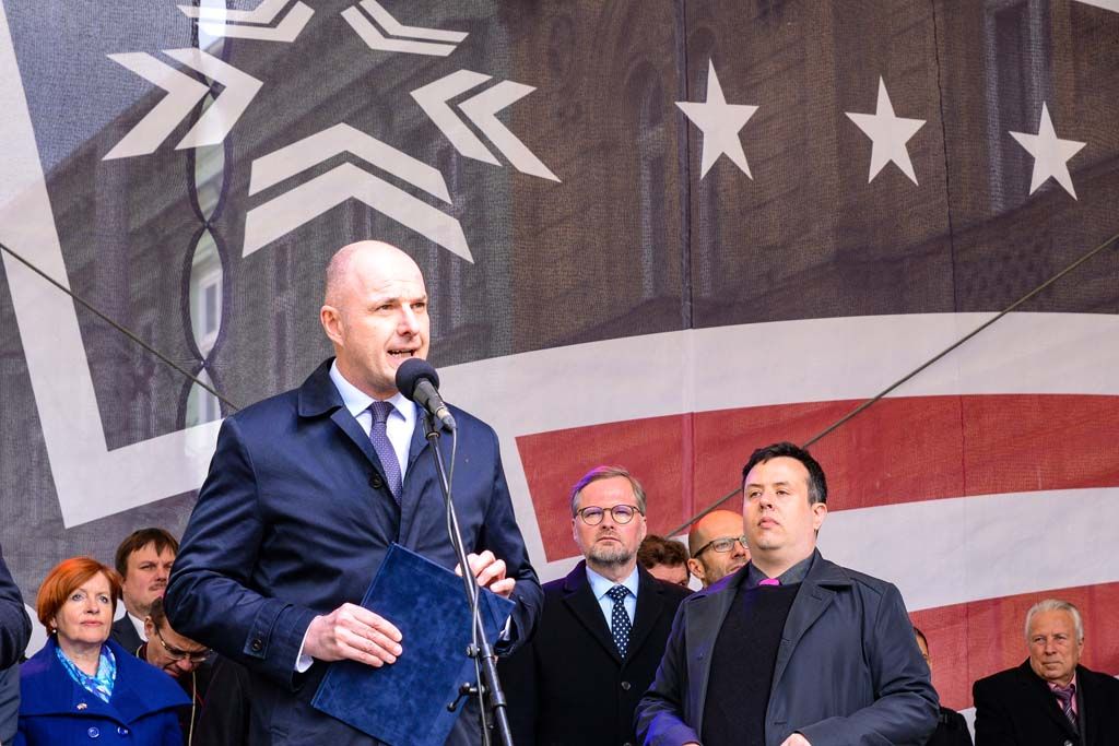 Slavnosti svobody 2019 - Vzpomínka u Díky, Ameriko! (foto: M. Pecuch, 6.5.2019)