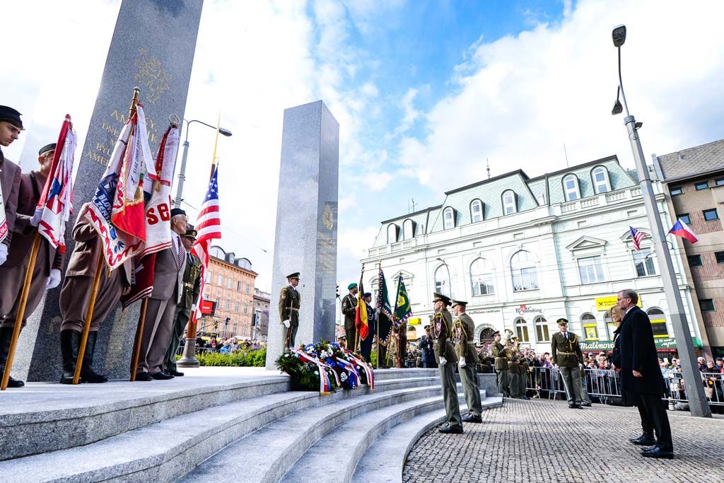 Slavnosti svobody 2019 - Vzpomínka u Díky, Ameriko! (foto: M. Pecuch, 6.5.2019)