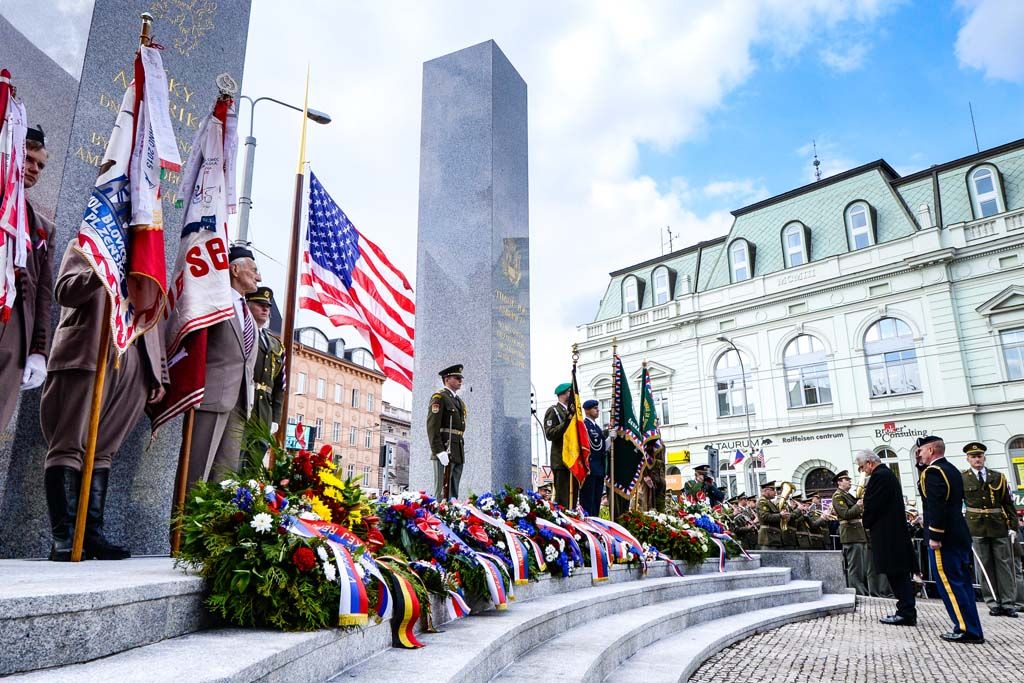 Slavnosti svobody 2019 - Vzpomínka u Díky, Ameriko! (foto: M. Pecuch, 6.5.2019)