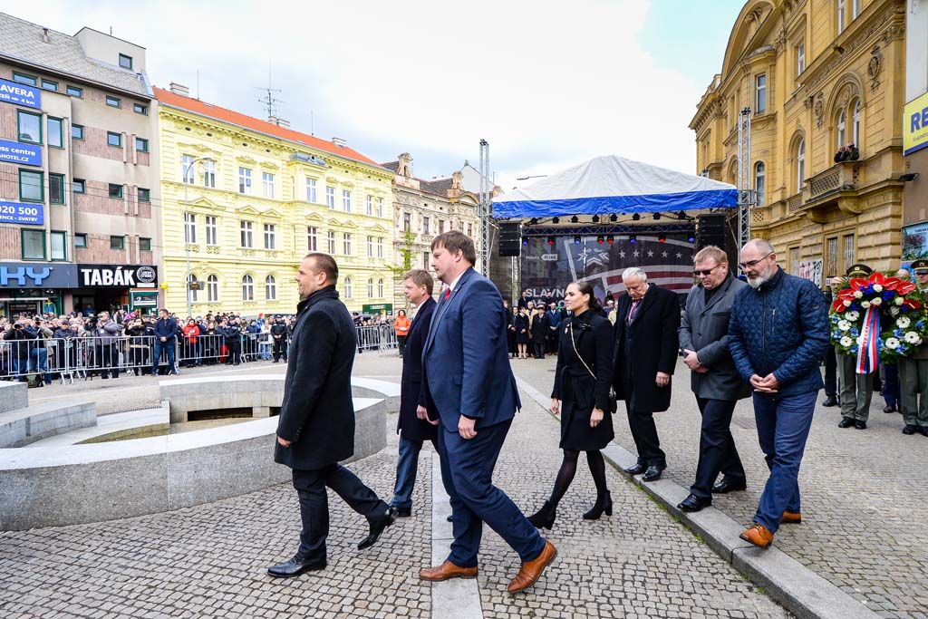 Slavnosti svobody 2019 - Vzpomínka u Díky, Ameriko! (foto: M. Pecuch, 6.5.2019)