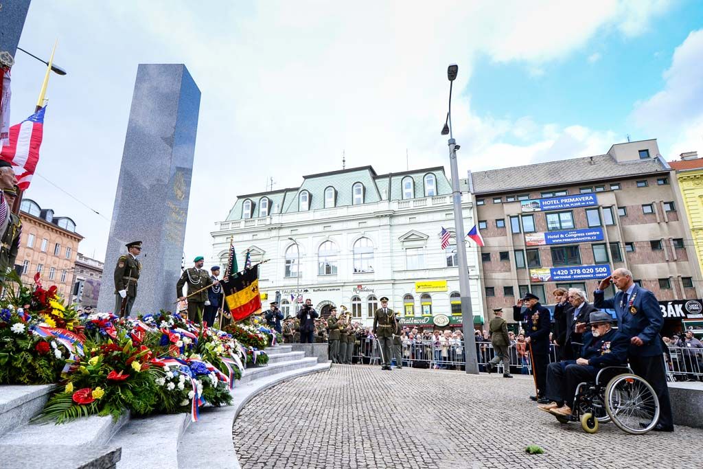 Slavnosti svobody 2019 - Vzpomínka u Díky, Ameriko! (foto: M. Pecuch, 6.5.2019)