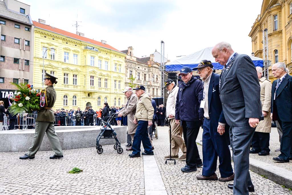 Slavnosti svobody 2019 - Vzpomínka u Díky, Ameriko! (foto: M. Pecuch, 6.5.2019)