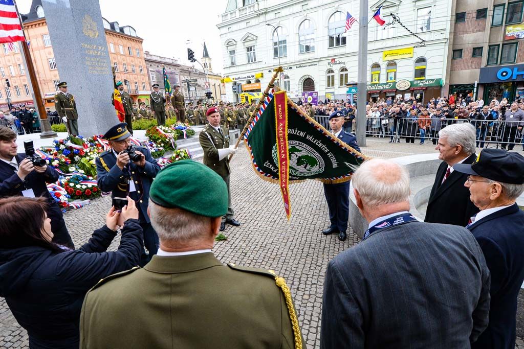 Slavnosti svobody 2019 - Vzpomínka u Díky, Ameriko! (foto: M. Pecuch, 6.5.2019)