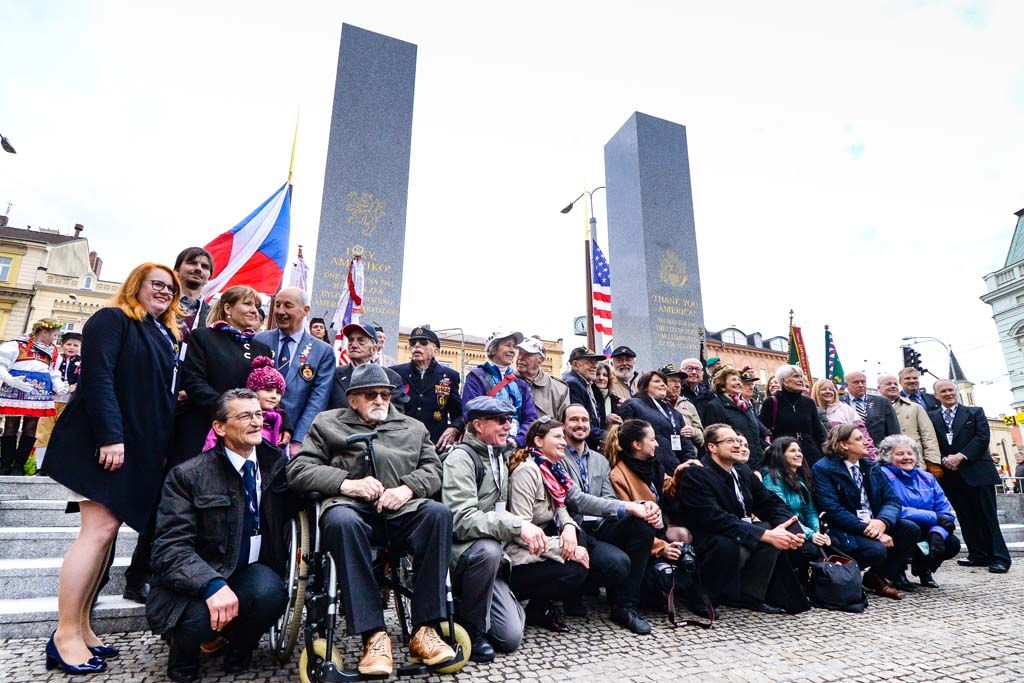 Slavnosti svobody 2019 - Vzpomínka u Díky, Ameriko! (foto: M. Pecuch, 6.5.2019)