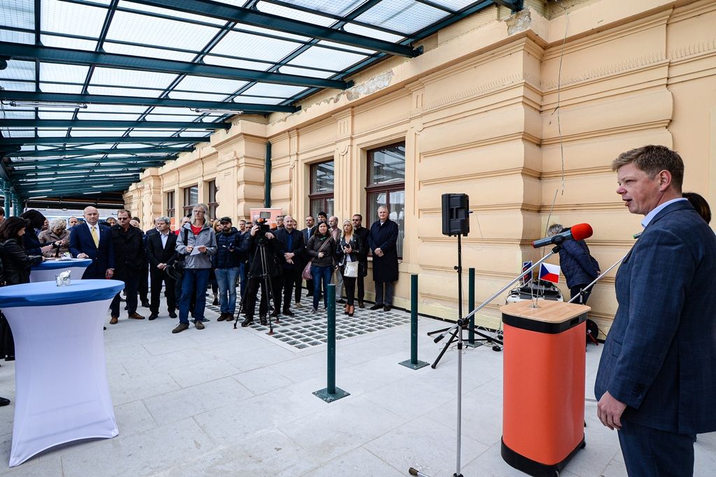 Modernizované hlavní vlakové nádraží Plzeň (foto: M. Pecuch, 14.5.2019)