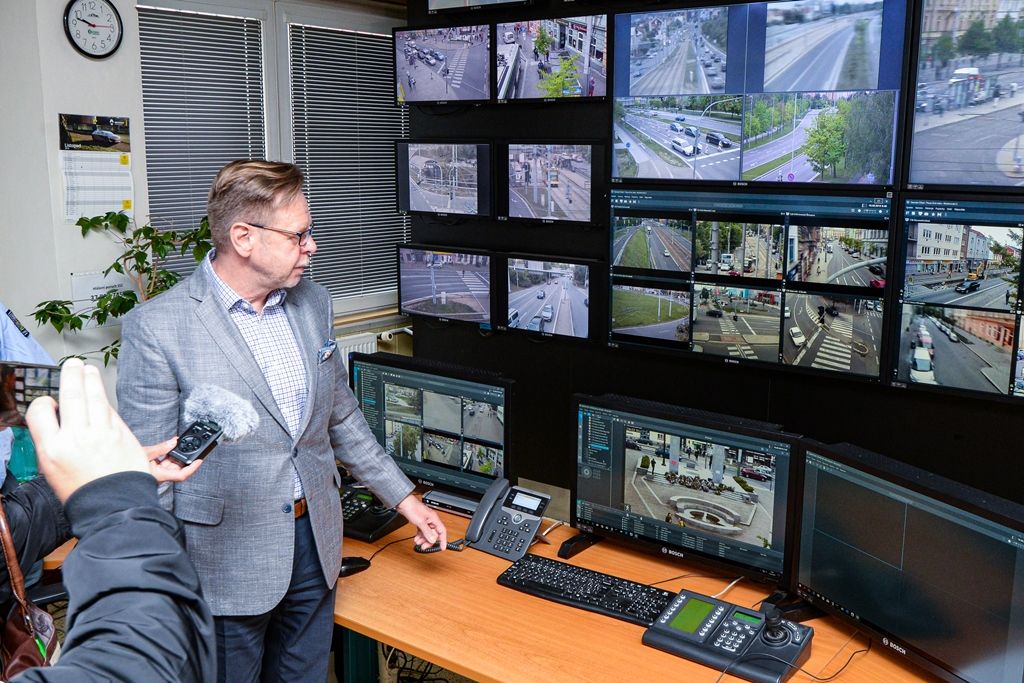 Památník Díky, Ameriko! v Plzni ochrání nový systém (foto: M. Pecuch, 15.5.2019)