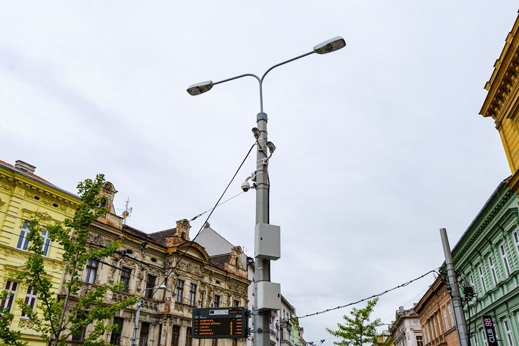 Památník Díky, Ameriko! v Plzni ochrání nový systém (foto: M. Pecuch, 15.5.2019)