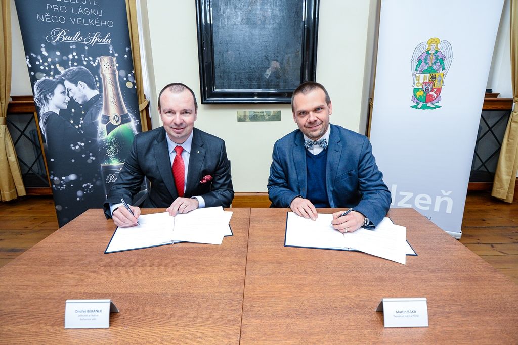 Město Plzeň a Bohemia Sekt se budou vzájemně propagovat