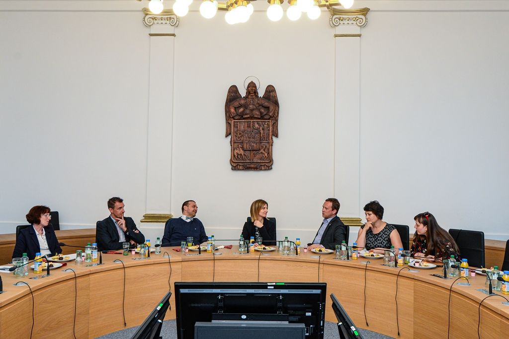 Delegace z Brna přijela do Plzně sbírat zkušenosti (foto: M. Pecuch, 17.5.2019)