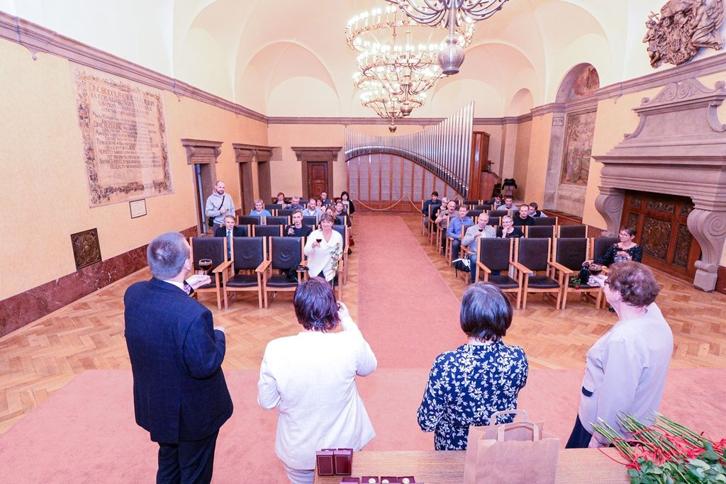 Město a Český červený kříž ocenily dárce krve (foto: M. Pecuch, 20.5.2019)