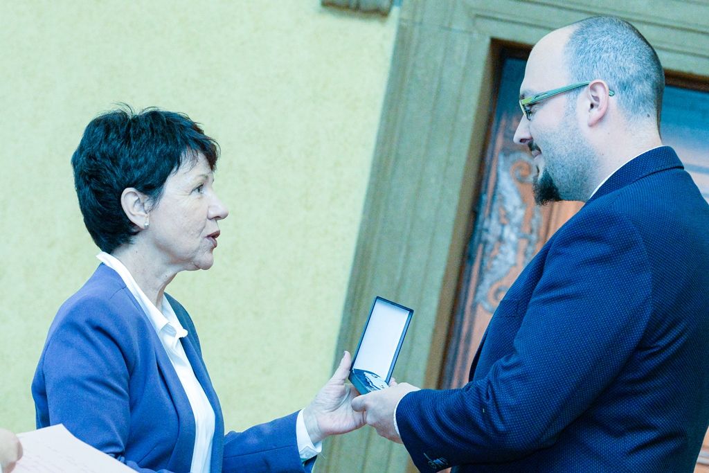 Město a Český červený kříž ocenily dárce krve (foto: M. Pecuch, 20.5.2019)