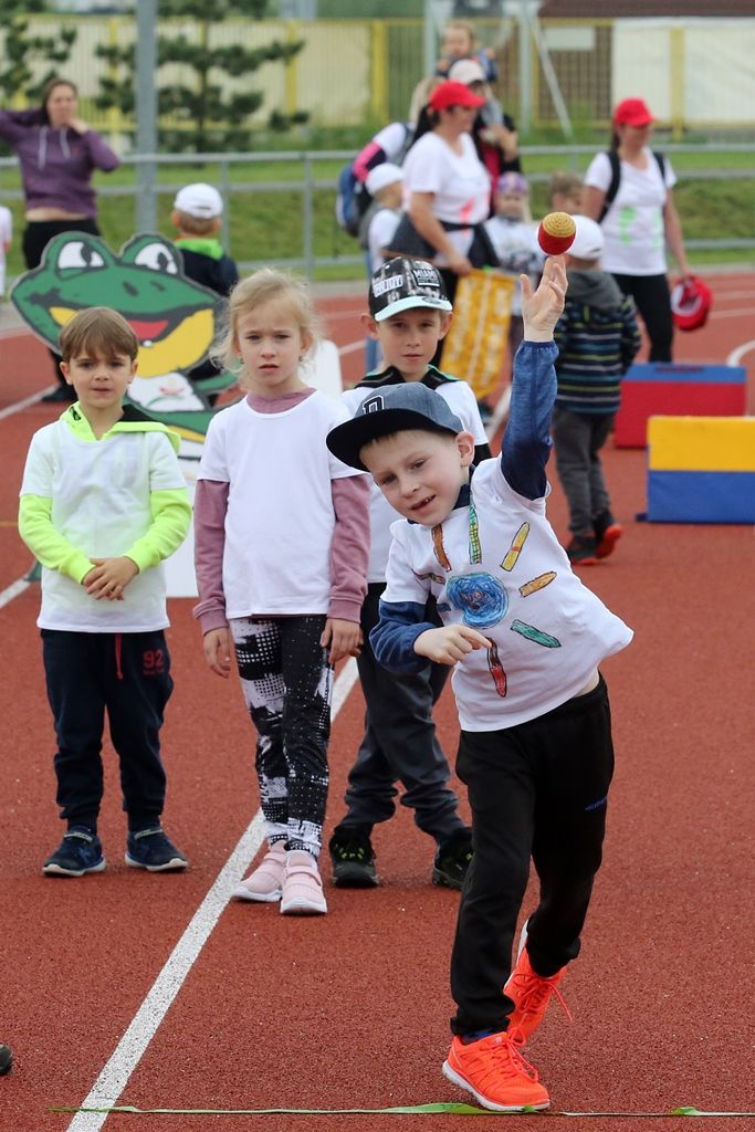 Sportovní hry mateřských škol v Plzni 2019 (foto: Z. Vaiz, 21.5.2019)