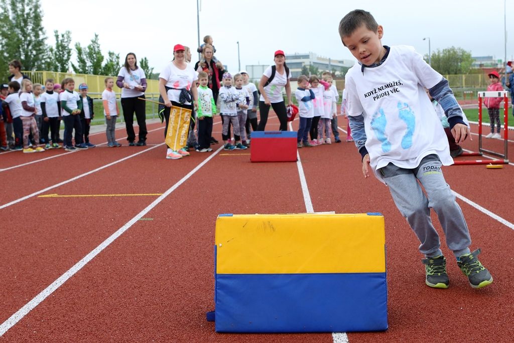 Sportovní hry mateřských škol v Plzni 2019 (foto: Z. Vaiz, 21.5.2019)