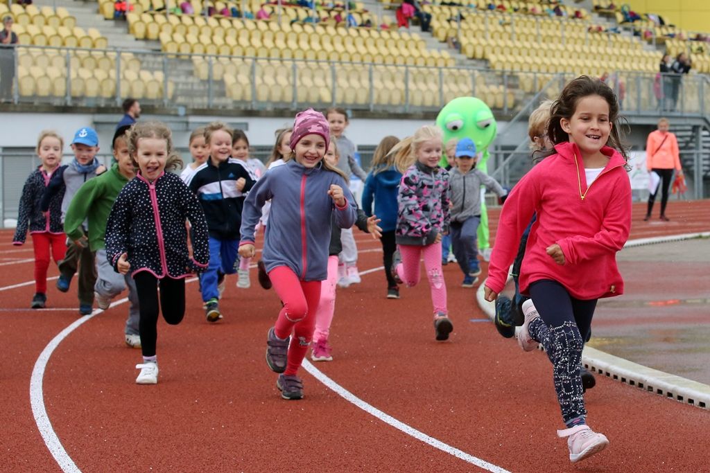 Sportovní hry mateřských škol v Plzni 2019 (foto: Z. Vaiz, 21.5.2019)