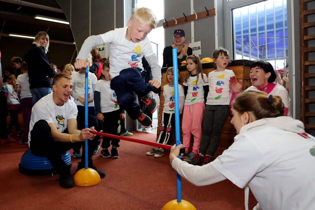 Sportovní hry mateřských škol v Plzni 2019 (foto: Z. Vaiz, 21.5.2019)
