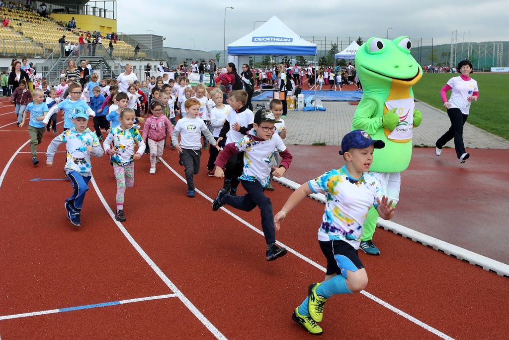 Sportovní hry mateřských škol v Plzni 2019 (foto: Z. Vaiz, 21.5.2019)