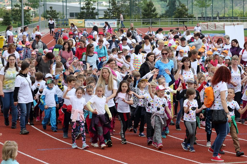 Sportovní hry mateřských škol v Plzni 2019 (foto: Z. Vaiz, 21.5.2019)