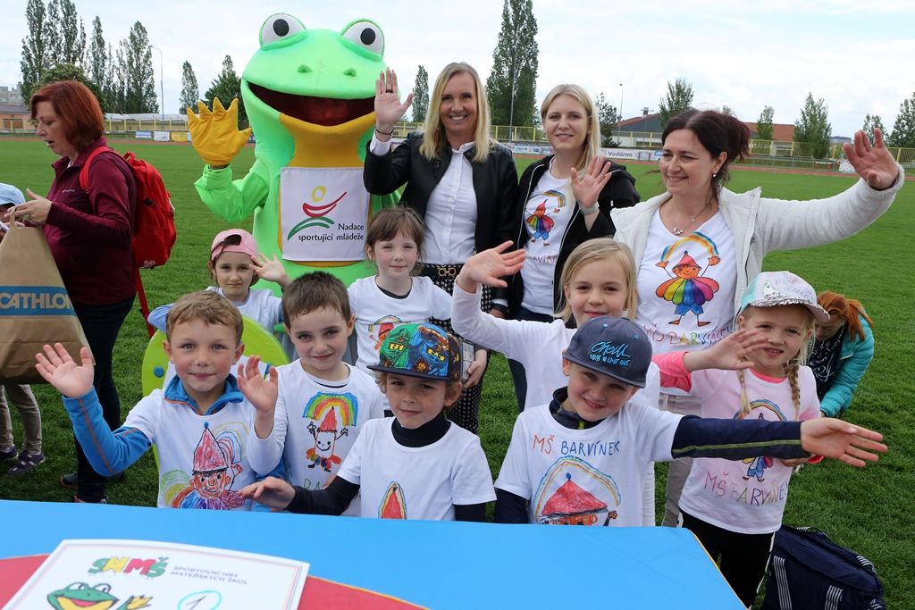 Sportovní hry mateřských škol v Plzni 2019 (foto: Z. Vaiz, 21.5.2019)