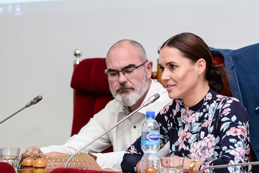 Kyberkriminalita byla tématem setkání ředitelů škol a metodiků prevence (foto: M. Pecuch, 23.5.2019)