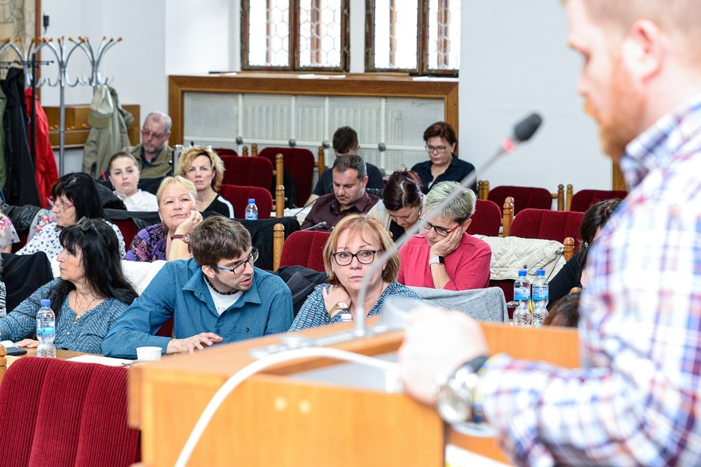 Kyberkriminalita byla tématem setkání ředitelů škol a metodiků prevence (foto: M. Pecuch, 23.5.2019)