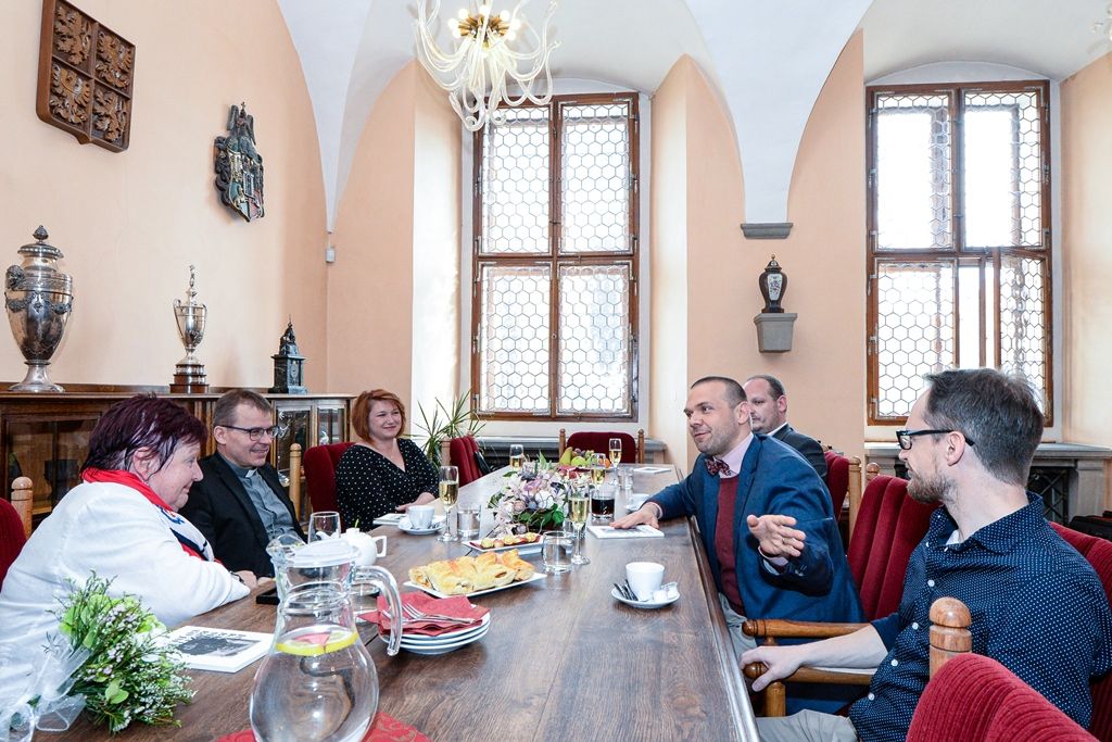 Křest knihy Josef kardinál Beran: Milostí Boží jsem, co jsem (foto: M. Pecuch, 27.5.2019)