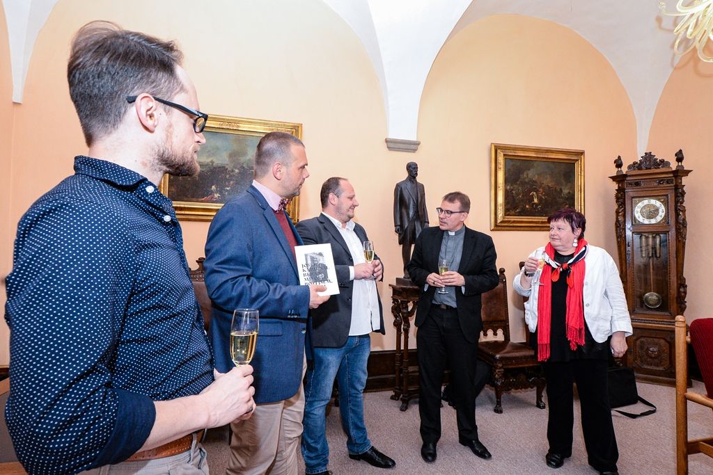 Křest knihy Josef kardinál Beran: Milostí Boží jsem, co jsem (foto: M. Pecuch, 27.5.2019)
