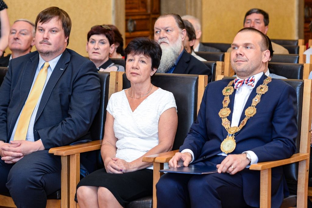 Cenu 1. června získal Jaroslav Cuhra in memoriam (foto: M. Pecuch, 1.6.2019)