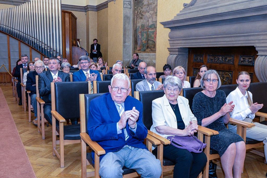 Cenu 1. června získal Jaroslav Cuhra in memoriam (foto: M. Pecuch, 1.6.2019)