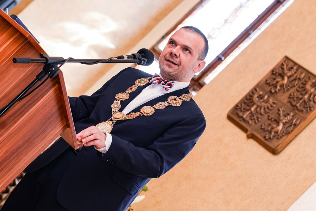 Cenu 1. června získal Jaroslav Cuhra in memoriam (foto: M. Pecuch, 1.6.2019)