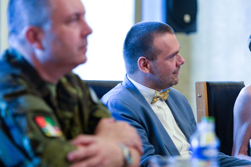 Přijetí velitelů posádkových velitelství na plzeňské radnici (foto: M. Pecuch, 11.6.2019)