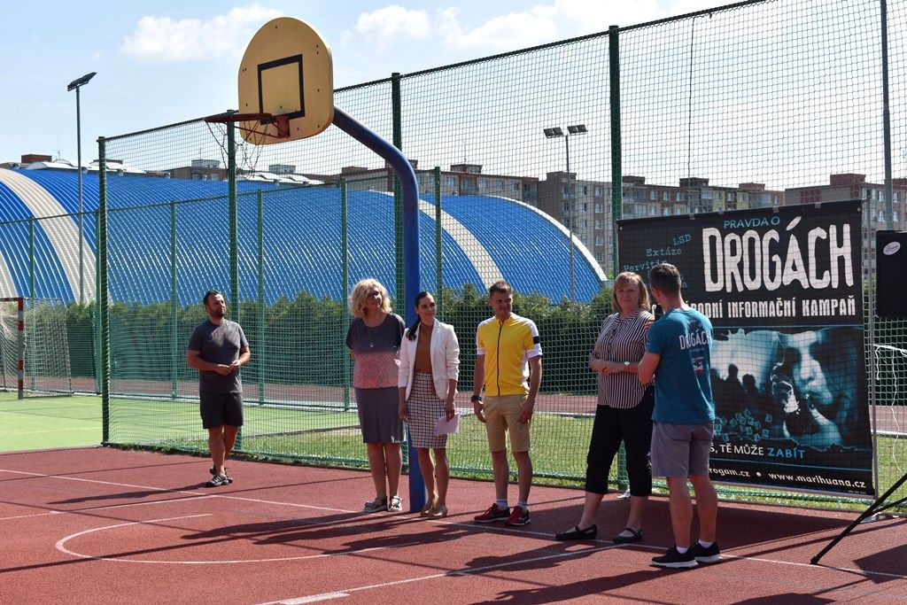 Cyklo-běh za ČR bez drog (foto: A. Jarošová, 18.6.2019)