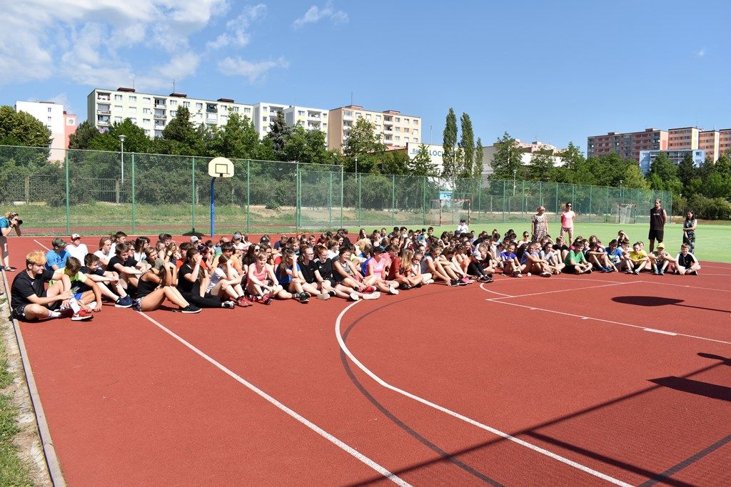 Cyklo-běh za ČR bez drog (foto: A. Jarošová, 18.6.2019)