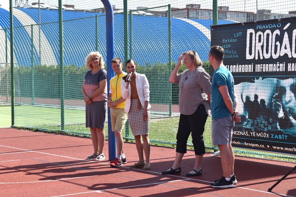 Cyklo-běh za ČR bez drog (foto: A. Jarošová, 18.6.2019)