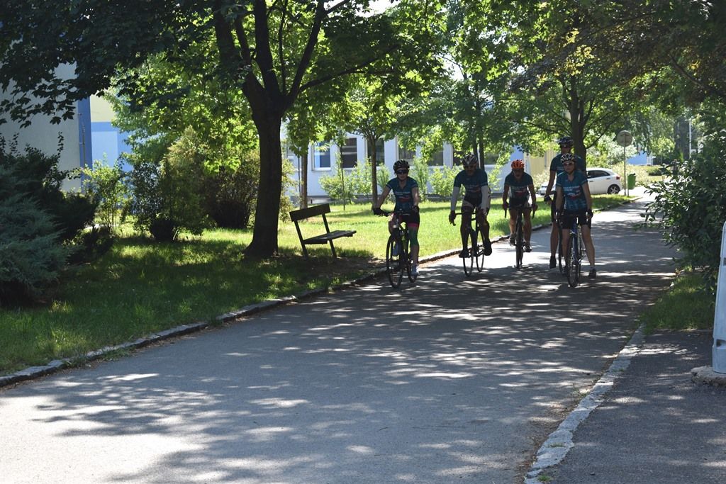 Cyklo-běh za ČR bez drog (foto: A. Jarošová, 18.6.2019)