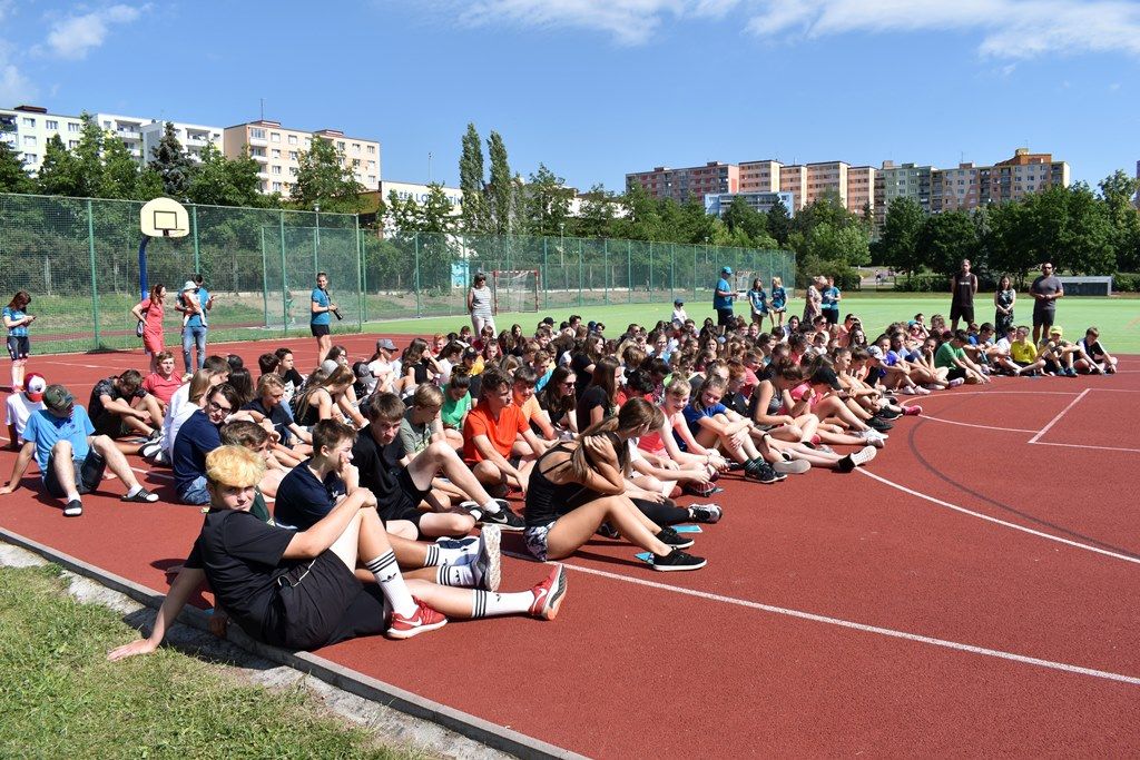 Cyklo-běh za ČR bez drog (foto: A. Jarošová, 18.6.2019)