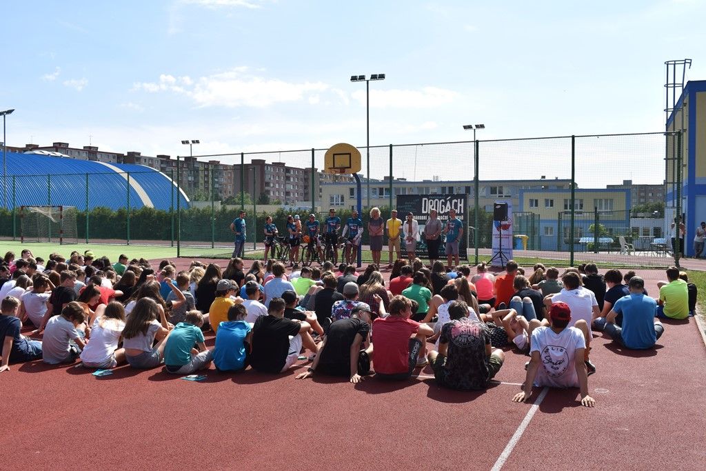 Cyklo-běh za ČR bez drog (foto: A. Jarošová, 18.6.2019)