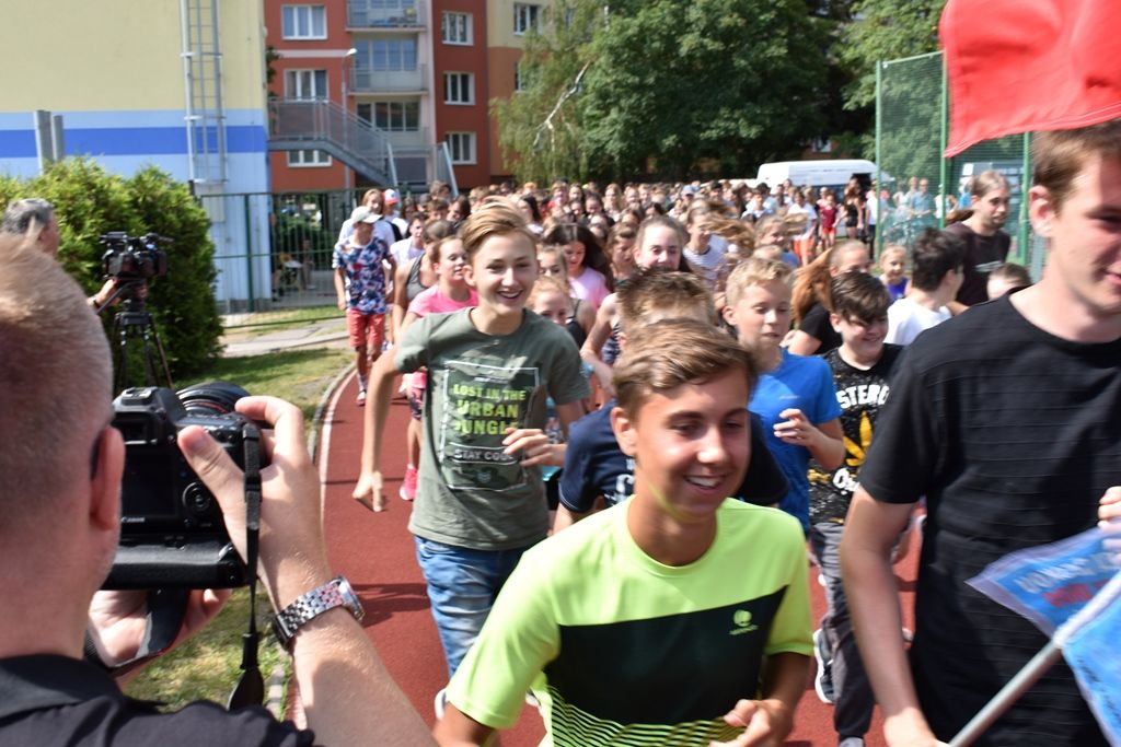 Cyklo-běh za ČR bez drog (foto: A. Jarošová, 18.6.2019)