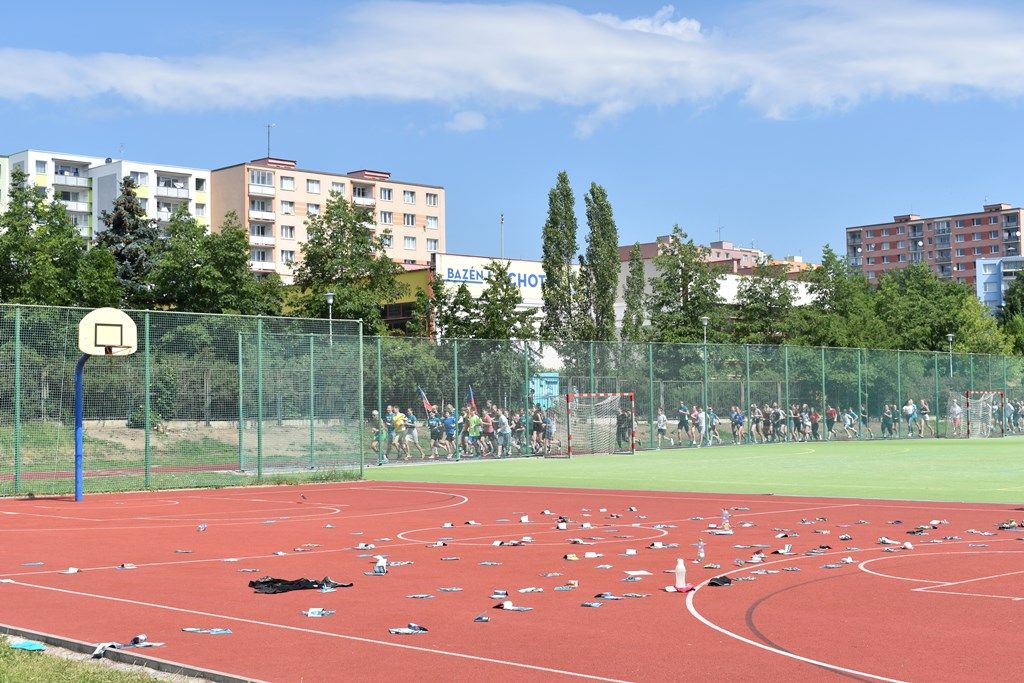 Cyklo-běh za ČR bez drog (foto: A. Jarošová, 18.6.2019)