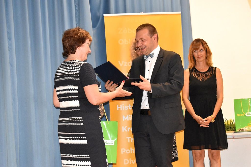 Ocenění pracovníků ve školství za školní rok 2018/2019 (foto: A. Jarošová, 20.6.2019)