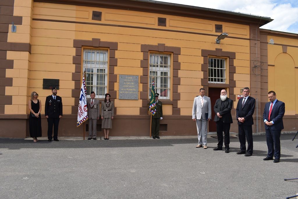 Pietní akt za Heliodora Píku (fotografie: A. Jarošová, 21.6.2019)