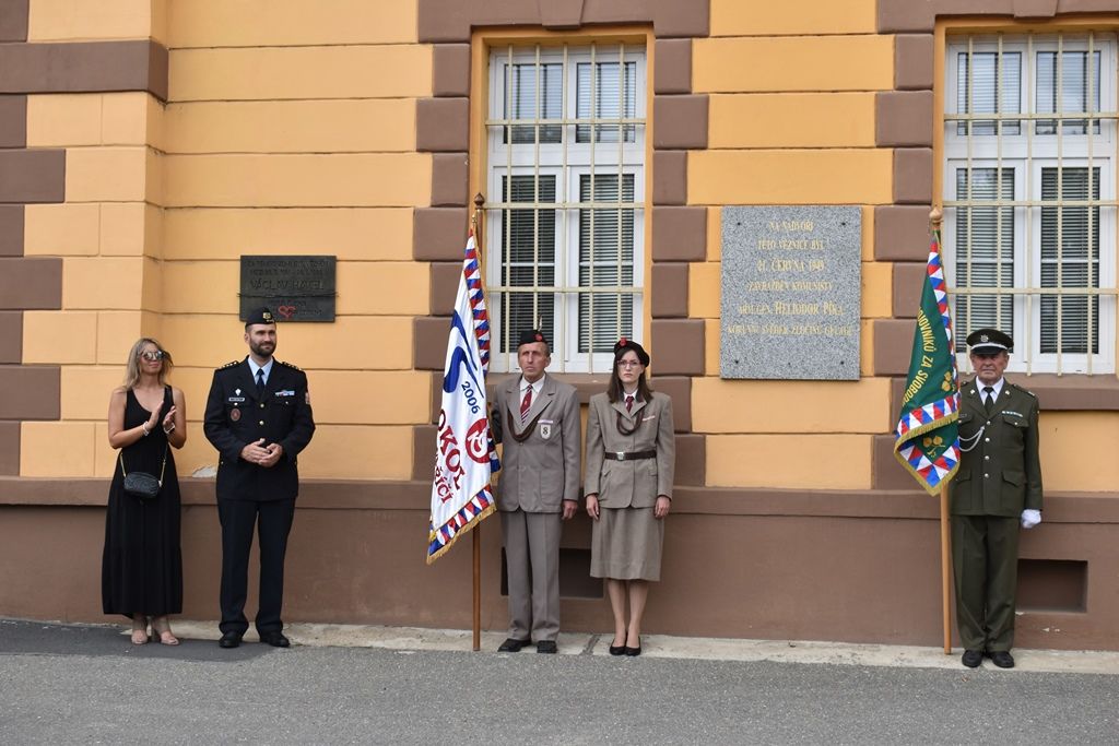 Pietní akt za Heliodora Píku (fotografie: A. Jarošová, 21.6.2019)