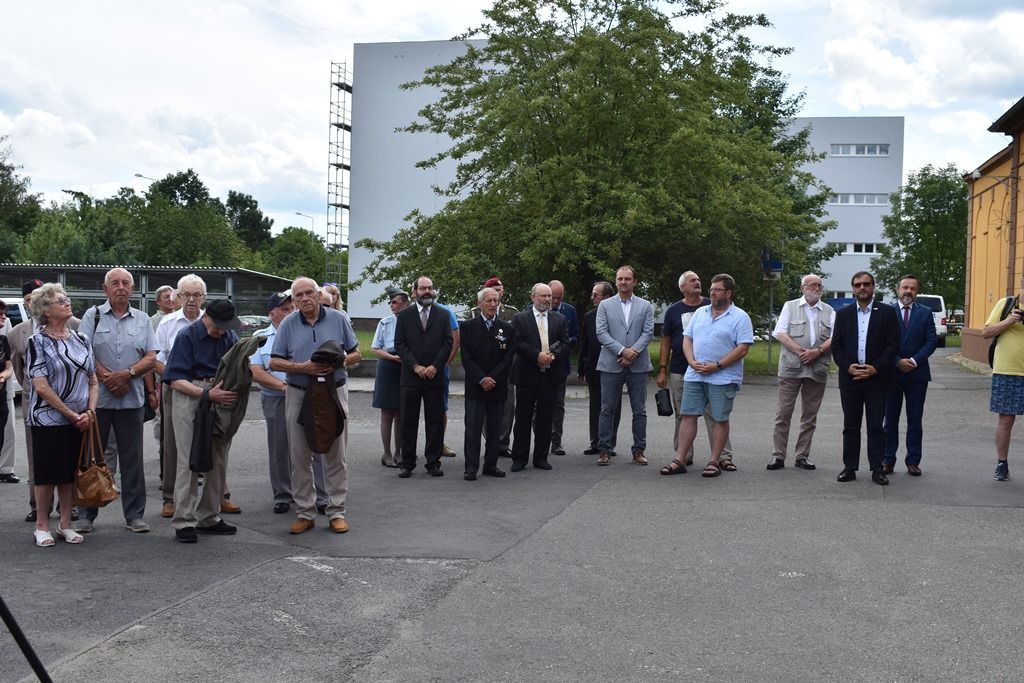 Pietní akt za Heliodora Píku (fotografie: A. Jarošová, 21.6.2019)