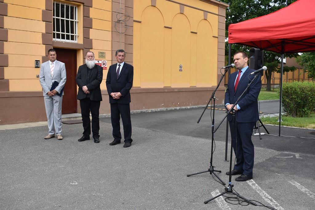 Pietní akt za Heliodora Píku (fotografie: A. Jarošová, 21.6.2019)