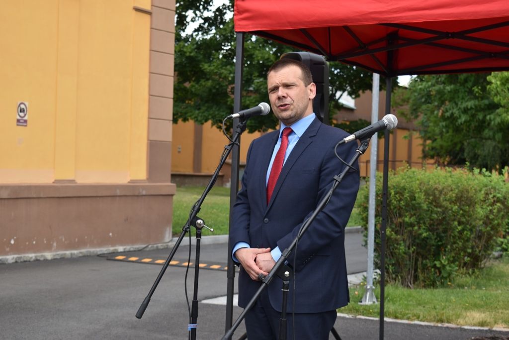 Pietní akt za Heliodora Píku (fotografie: A. Jarošová, 21.6.2019)