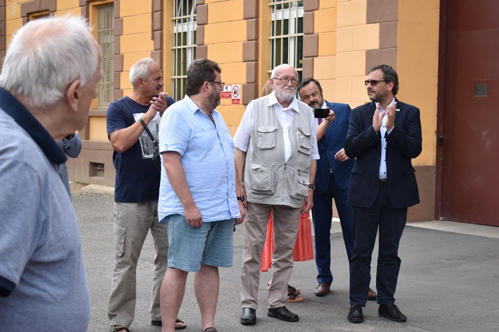 Pietní akt za Heliodora Píku (fotografie: A. Jarošová, 21.6.2019)