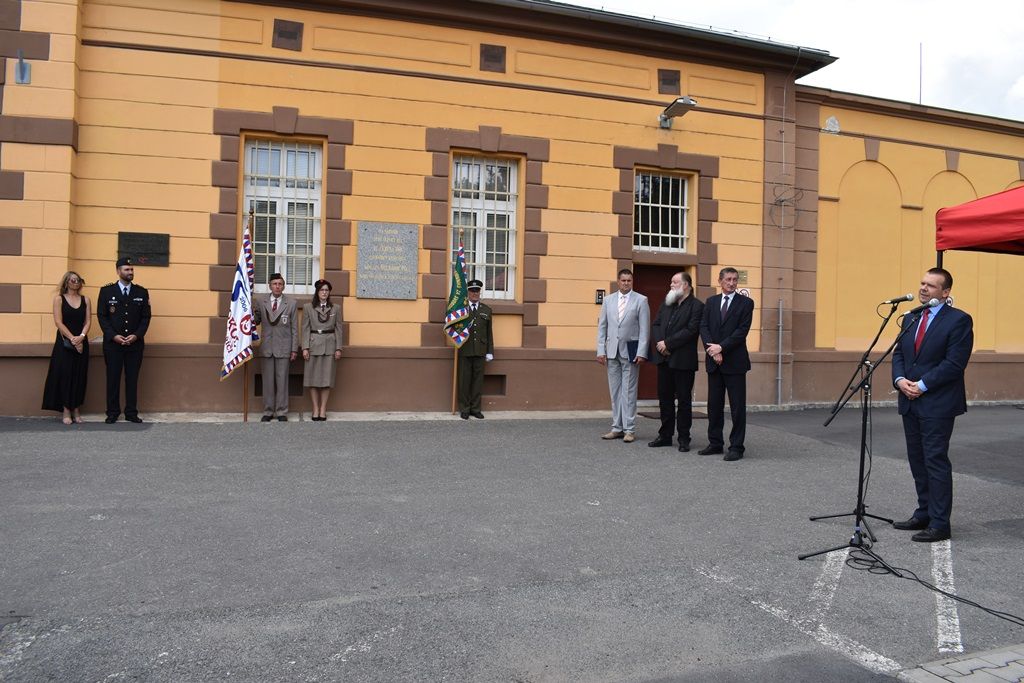 Pietní akt za Heliodora Píku (fotografie: A. Jarošová, 21.6.2019)