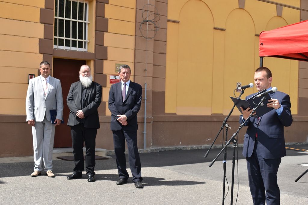 Pietní akt za Heliodora Píku (fotografie: A. Jarošová, 21.6.2019)
