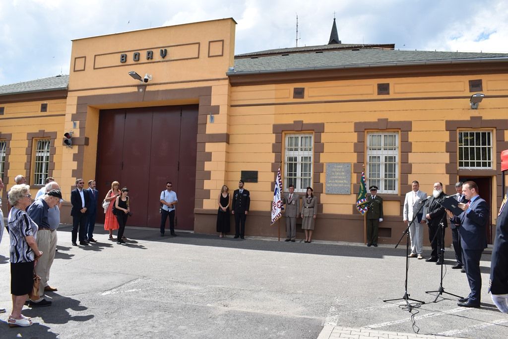 Pietní akt za Heliodora Píku (fotografie: A. Jarošová, 21.6.2019)