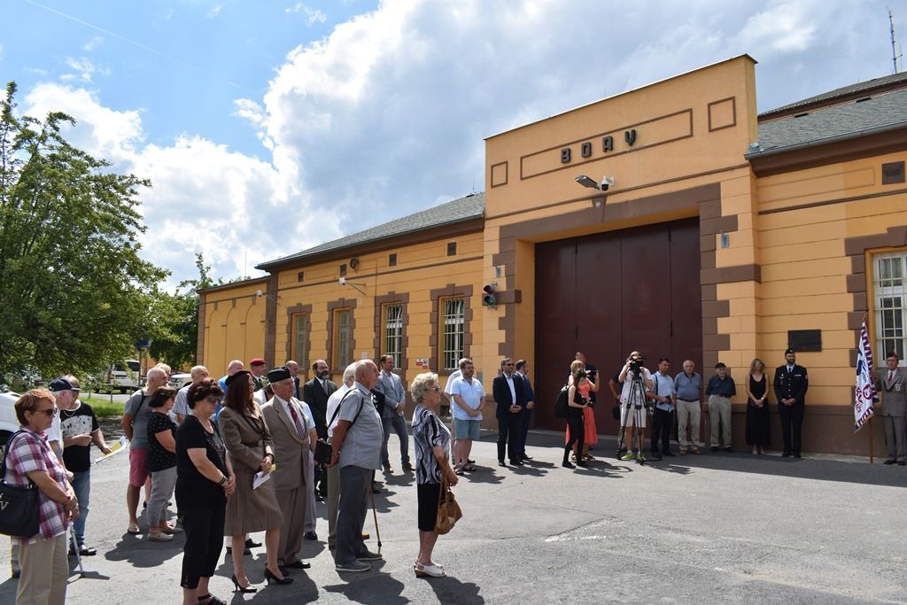 Pietní akt za Heliodora Píku (fotografie: A. Jarošová, 21.6.2019)